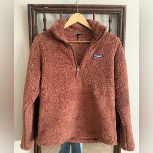 Women’s Patagonia half zip fleece, small